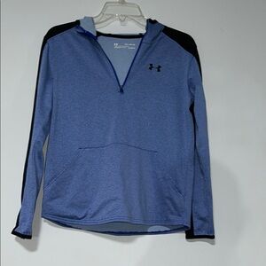 Under Armour Blue and Black Kids Hoodie